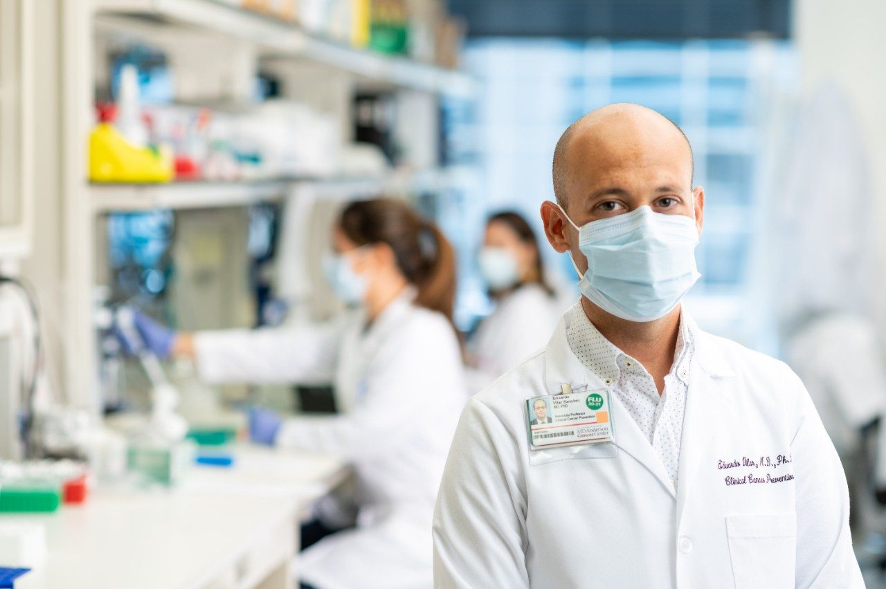 Eduardo Vilar-Sanchez, M.D., Ph.D., co-director of the Pre-Cancer Atlas project
